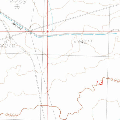 United States Geological Survey Poverty Basin North, OR (1984, 24000-Scale) digital map