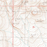 United States Geological Survey Poverty Basin North, OR (1984, 24000-Scale) digital map