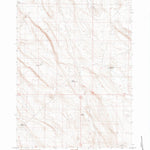 United States Geological Survey Poverty Basin South, OR (1984, 24000-Scale) digital map