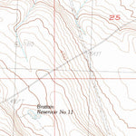 United States Geological Survey Poverty Basin South, OR (1984, 24000-Scale) digital map