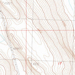 United States Geological Survey Poverty Basin South, OR (1984, 24000-Scale) digital map