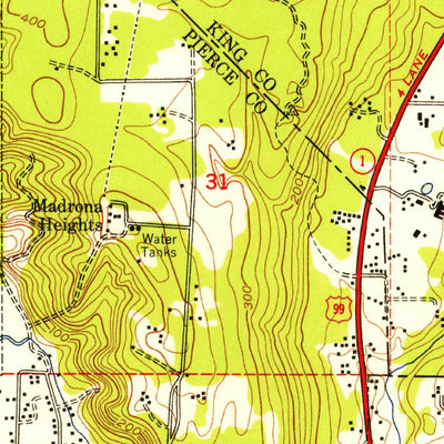 United States Geological Survey Poverty Bay, WA (1949, 24000-Scale) digital map
