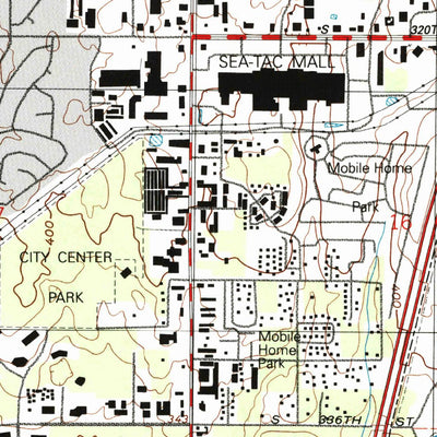 United States Geological Survey Poverty Bay, WA (1997, 24000-Scale) digital map