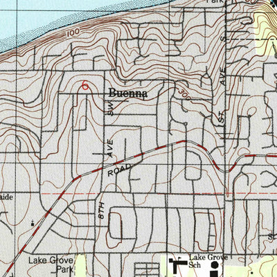 United States Geological Survey Poverty Bay, WA (1997, 24000-Scale) digital map