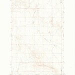 United States Geological Survey Poverty Coulee NE, MT (1970, 24000-Scale) digital map