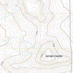 United States Geological Survey Poverty Coulee NE, MT (2020, 24000-Scale) digital map