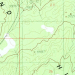 United States Geological Survey Poverty Flat, AZ (1985, 24000-Scale) digital map