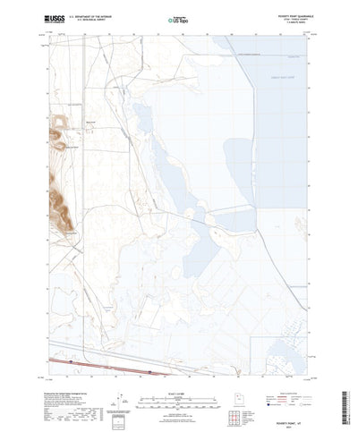 United States Geological Survey Poverty Point, UT (2023, 24000-Scale) digital map