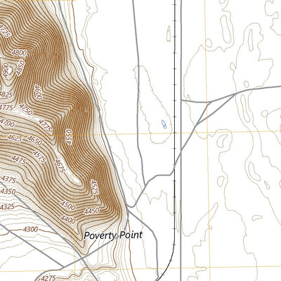 United States Geological Survey Poverty Point, UT (2023, 24000-Scale) digital map