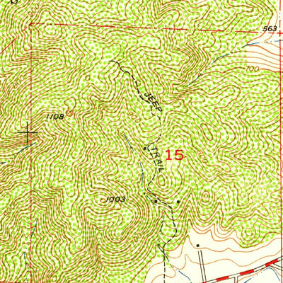 United States Geological Survey Poway, CA (1952, 24000-Scale) digital map