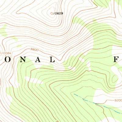 United States Geological Survey Powder River Pass, WY (1967, 24000-Scale) digital map