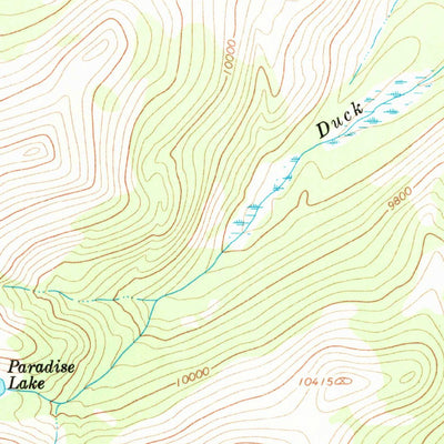 United States Geological Survey Powder River Pass, WY (1967, 24000-Scale) digital map