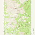 United States Geological Survey Powder River Pass, WY (1993, 24000-Scale) digital map