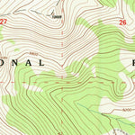 United States Geological Survey Powder River Pass, WY (1993, 24000-Scale) digital map