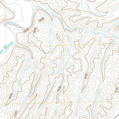 United States Geological Survey Powder River, WY (2017, 24000-Scale) digital map