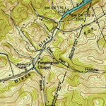 United States Geological Survey Powder Springs, TN (1942, 24000-Scale) digital map