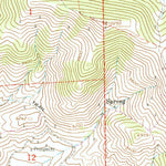 United States Geological Survey Powderhorn, CO (1962, 24000-Scale) digital map