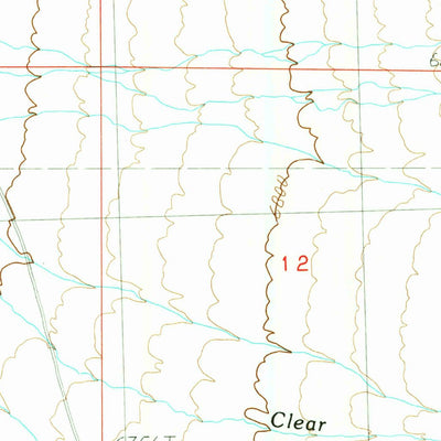 United States Geological Survey Powderhorn Gulch, ID (1987, 24000-Scale) digital map