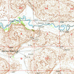 United States Geological Survey Powderhorn Valley, NE (1950, 62500-Scale) digital map