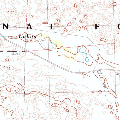 United States Geological Survey Powderhorn Valley, NE (1985, 24000-Scale) digital map