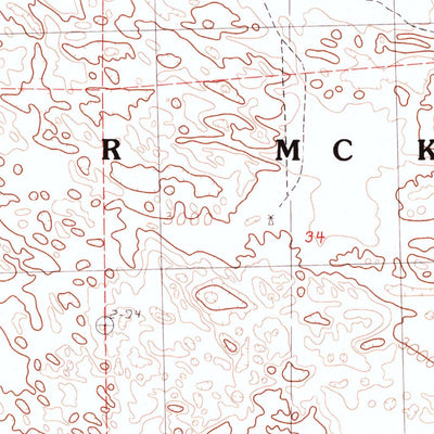 United States Geological Survey Powderhorn Valley, NE (1985, 24000-Scale) digital map