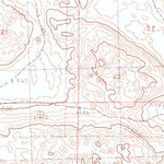 United States Geological Survey Powderhorn Valley SW, NE (1985, 24000-Scale) digital map