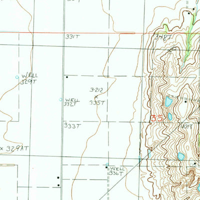 United States Geological Survey Powe, MO (1984, 24000-Scale) digital map