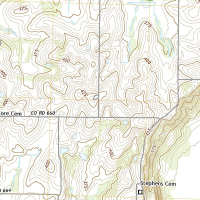 United States Geological Survey Powe, MO (2021, 24000-Scale) digital map