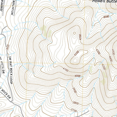 United States Geological Survey Powell Butte, OR (2020, 24000-Scale) digital map