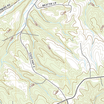 United States Geological Survey Powell, MO (2021, 24000-Scale) digital map