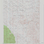United States Geological Survey Powell Mountain NE, NV (1987, 24000-Scale) digital map