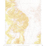 United States Geological Survey Powell Mountain, NV (1955, 62500-Scale) digital map