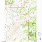 United States Geological Survey Powell Mountain, OR (1992, 24000-Scale) digital map