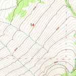United States Geological Survey Powell Mountain, OR (1992, 24000-Scale) digital map