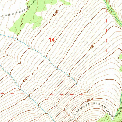 United States Geological Survey Powell Mountain, OR (1992, 24000-Scale) digital map