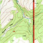United States Geological Survey Powell Mountain, OR (1992, 24000-Scale) digital map