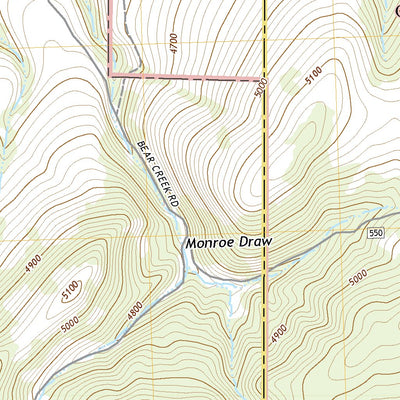 United States Geological Survey Powell Mountain, OR (2020, 24000-Scale) digital map
