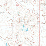 United States Geological Survey Powell NW, SD (1983, 24000-Scale) digital map