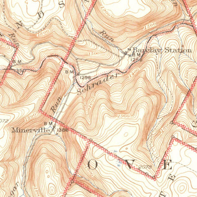 United States Geological Survey Powell, PA (1945, 62500-Scale) digital map