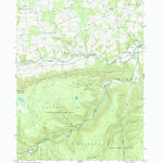 United States Geological Survey Powell, PA (1969, 24000-Scale) digital map
