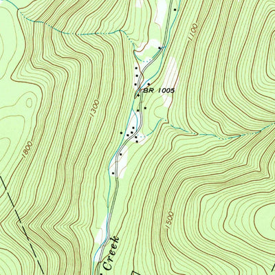 United States Geological Survey Powell, PA (1969, 24000-Scale) digital map