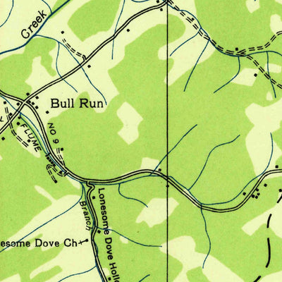 United States Geological Survey Powell, TN (1936, 24000-Scale) digital map