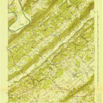 United States Geological Survey Powell, TN (1941, 24000-Scale) digital map