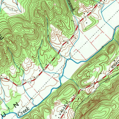 United States Geological Survey Powell, TN (1968, 24000-Scale) digital map