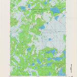 United States Geological Survey Powell, WI (1981, 24000-Scale) digital map