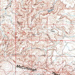 United States Geological Survey Powell, WY-MT (1980, 100000-Scale) digital map