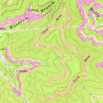 United States Geological Survey Powellton, WV (1965, 24000-Scale) digital map