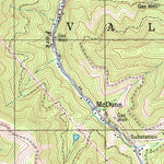 United States Geological Survey Powellton, WV (1996, 24000-Scale) digital map