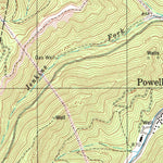 United States Geological Survey Powellton, WV (1996, 24000-Scale) digital map