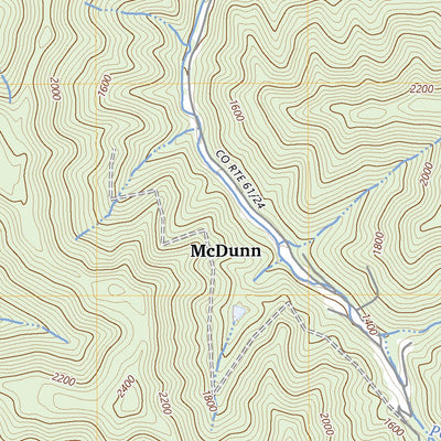 United States Geological Survey Powellton, WV (2023, 24000-Scale) digital map
